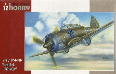 J-9 EP-1-106 "Swedish Defender" Special Hobby SH72235 měřítko 1/72