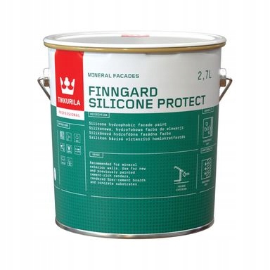 Tikkurila Finngard Silicone Protect Fasádní 2,7L Základna A (bílá)