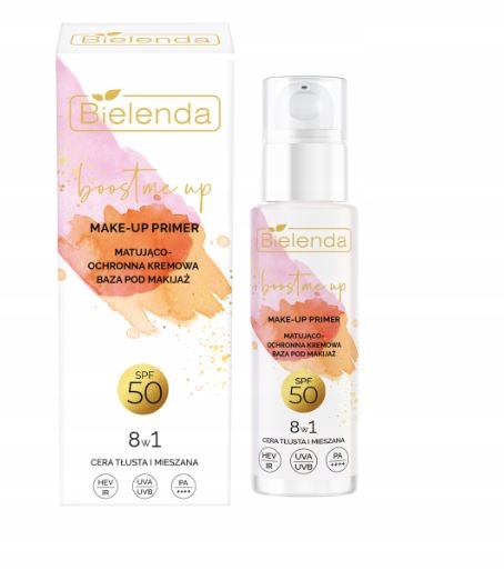BIELENDA BAZA MATUJĄCO-OCHRONNA 8W1 SPF 50 30ML