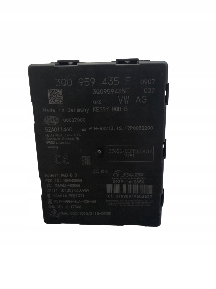 блок комфорта volkswagen oe 3Q0959435F vw