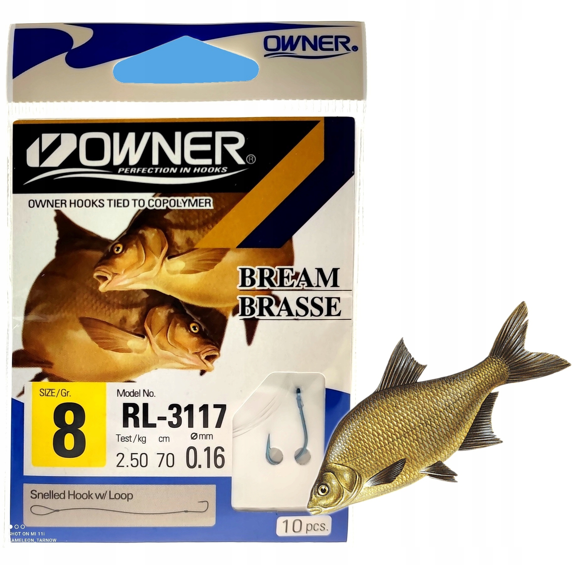 Gotowe Przypony Wiązane Owner Feeder Spławik 8