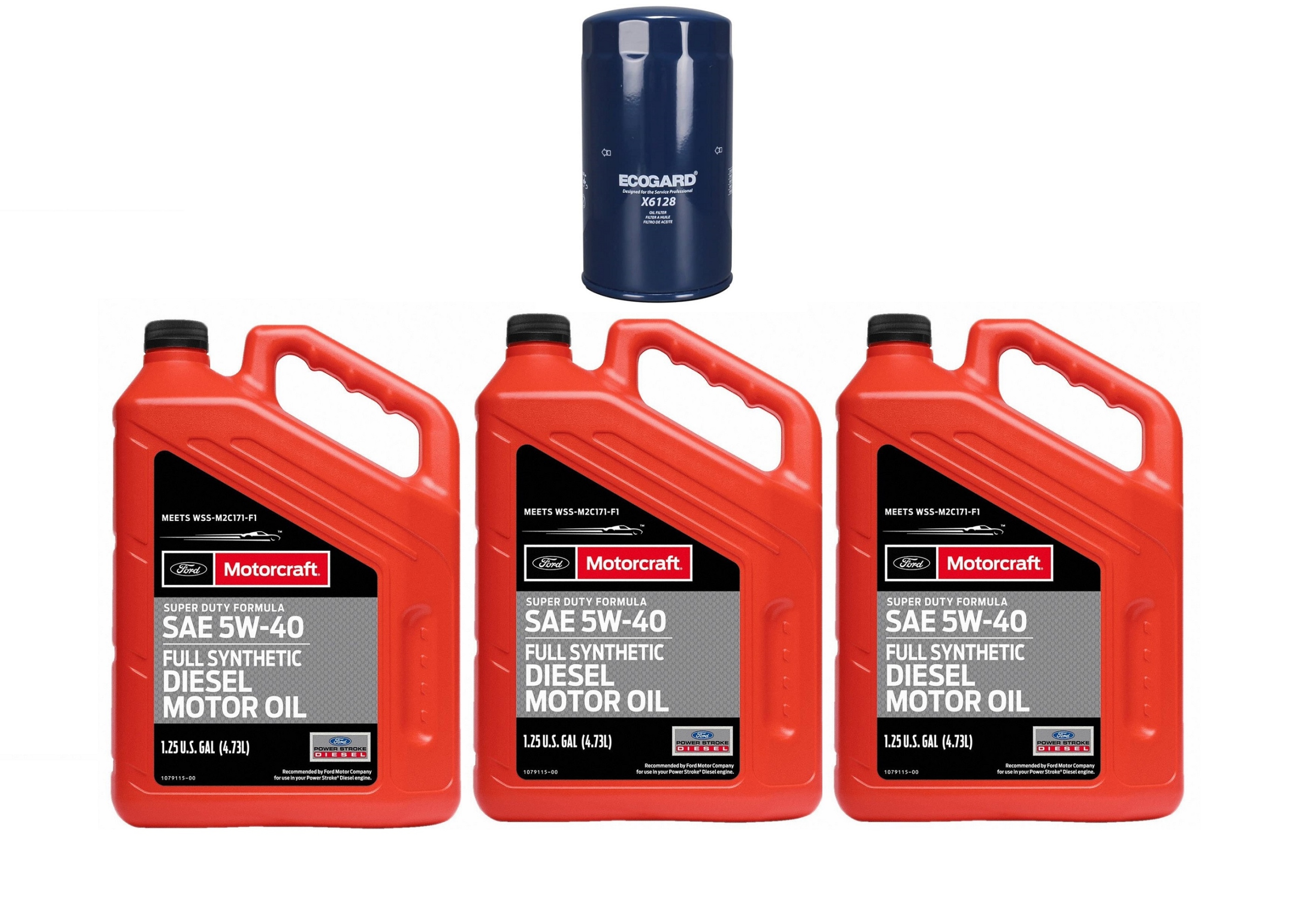 MOTORCRAFT 5W40 14L + FILTR FORD F-350 6,7 DIESEL