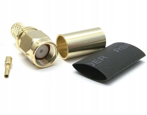 

Wtyk koncentryczny Rp-sma 50ohm zaciskany na H155