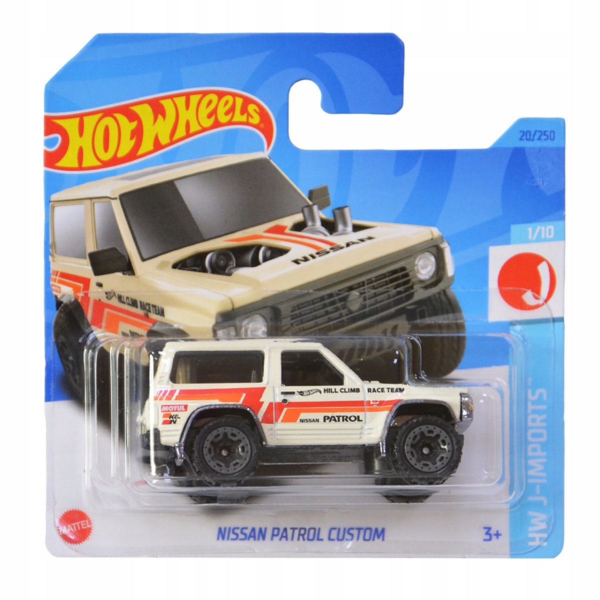 

Hot Wheels Auto Nissan Patrol Custom White