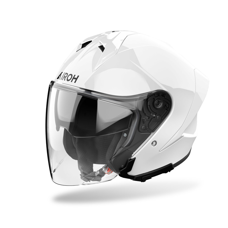 Motocyklová Prilba Airoh H21 Color White Gloss XL