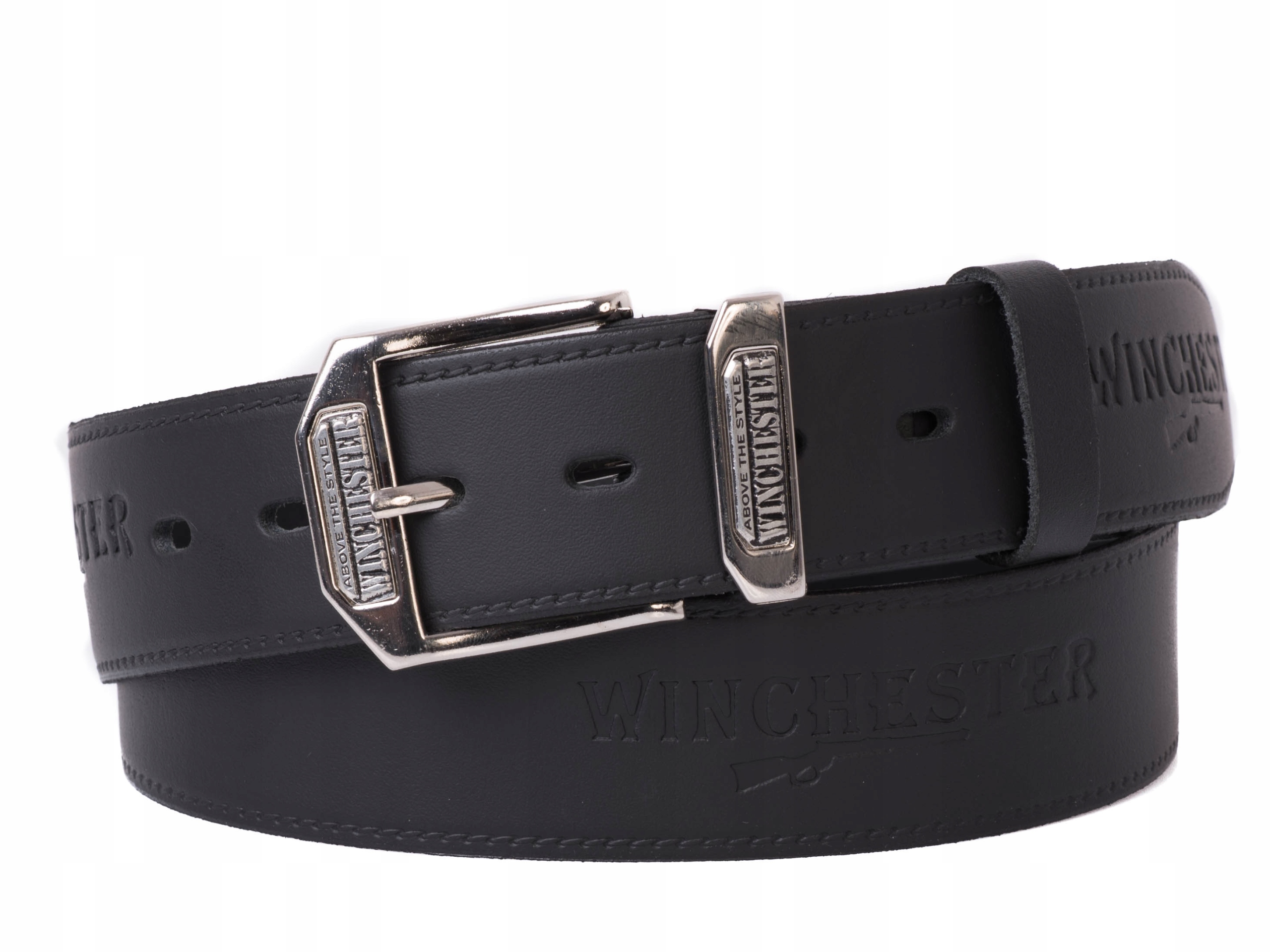 

Męski pasek Skórzany 4cm Winchester |80obw