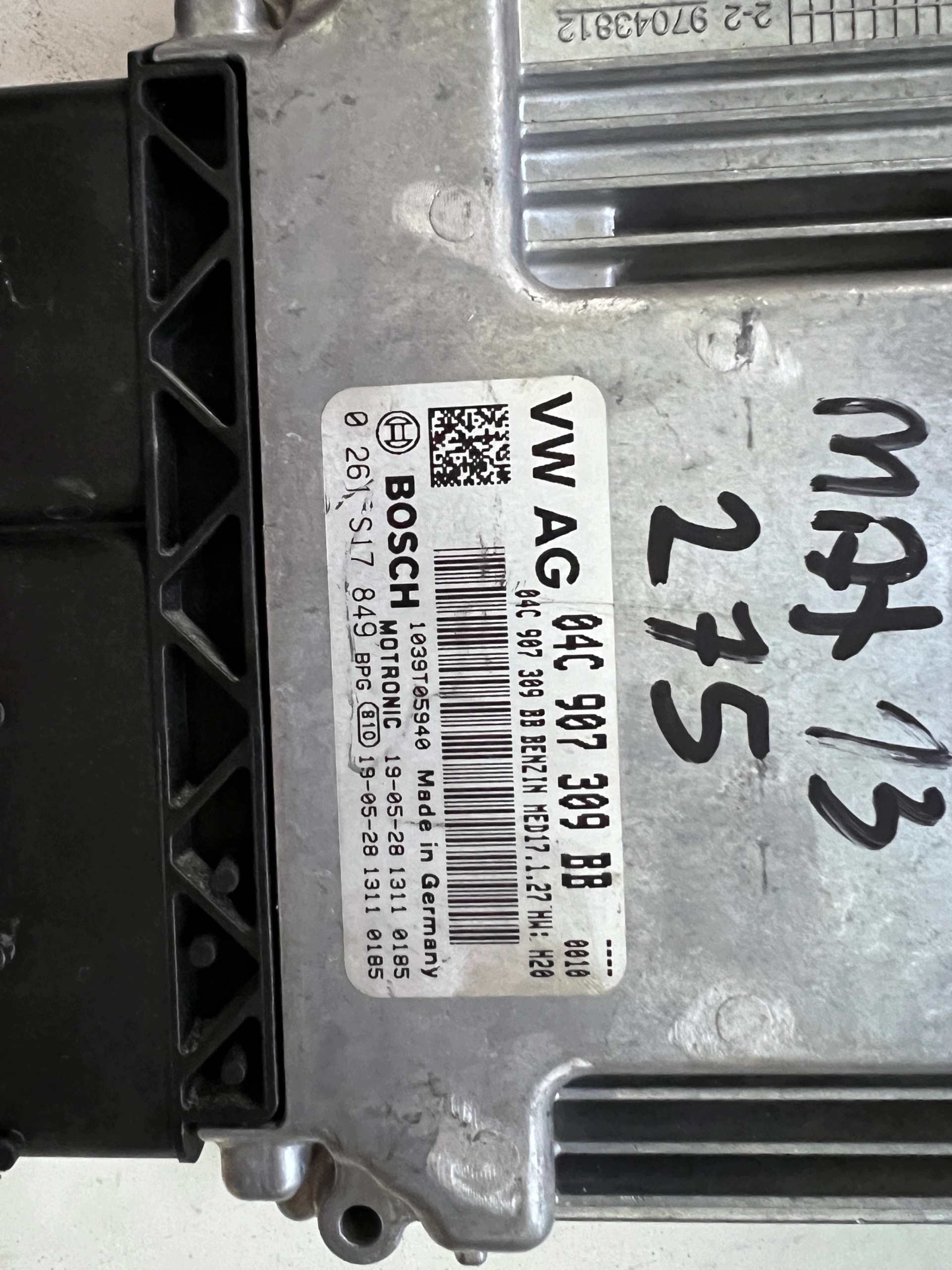 SEAT ATECA 1.0 TSI DKRF 04C907309BB 0261S17849 computer Originale