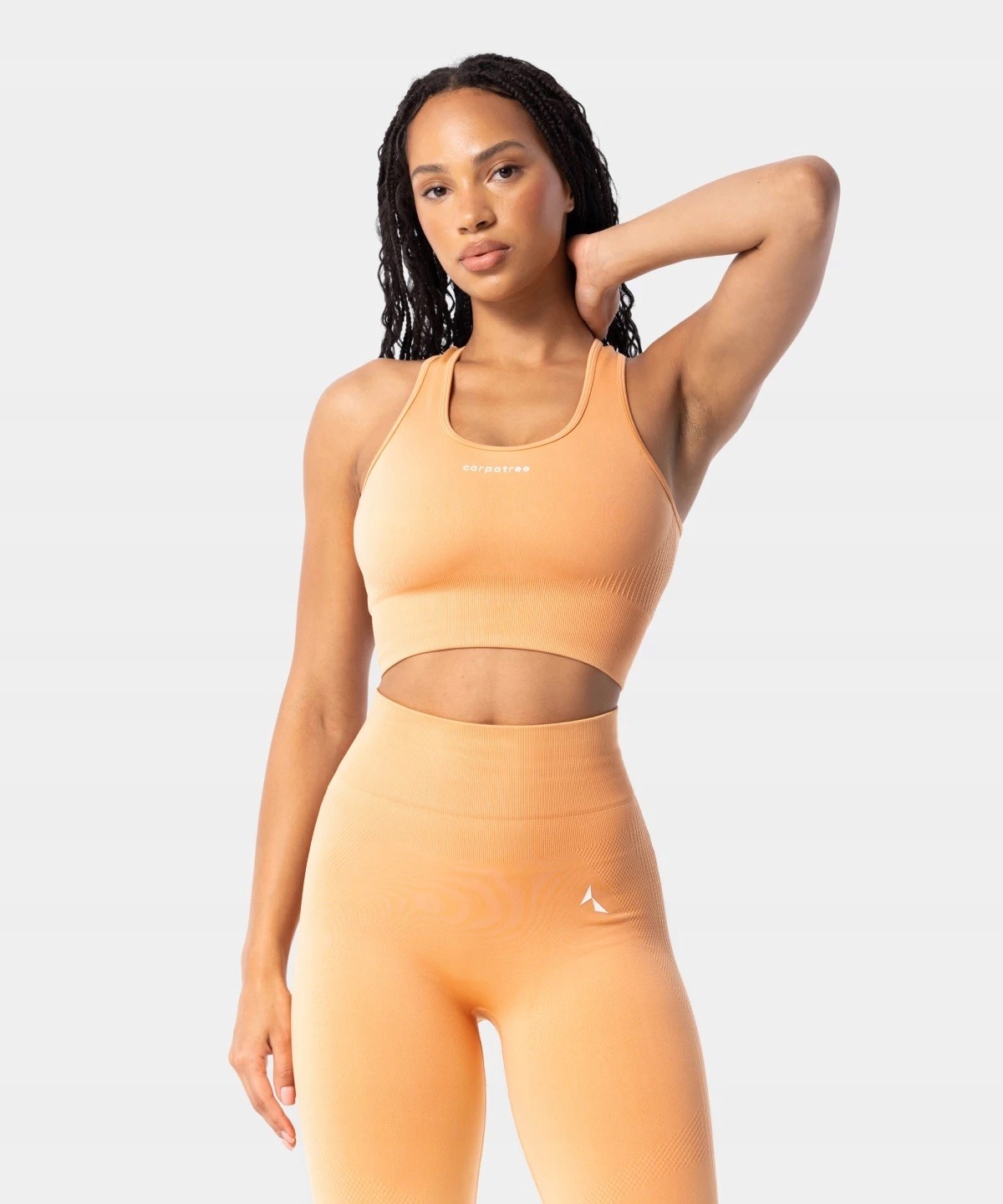 Top bezszwowy Carpatree Blaze California Peach pomarańczowy C-bsst-po