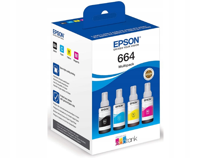 Tusz EPSON 664 Multipack Kolorowy
