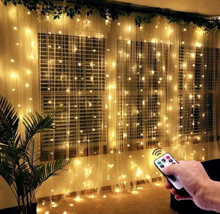 

Kurtyna Sople 300 Led Drucik 3X3 Biały Ciepły