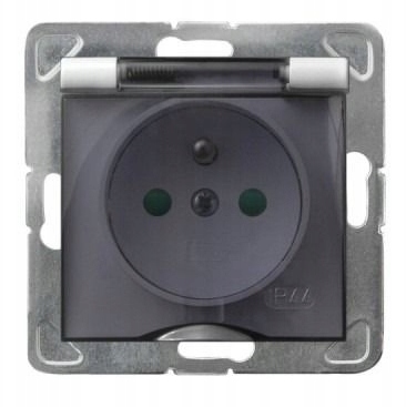 

Ospel Impresja Białe gniazdo IP44 GPH-1YZP/M/00/d