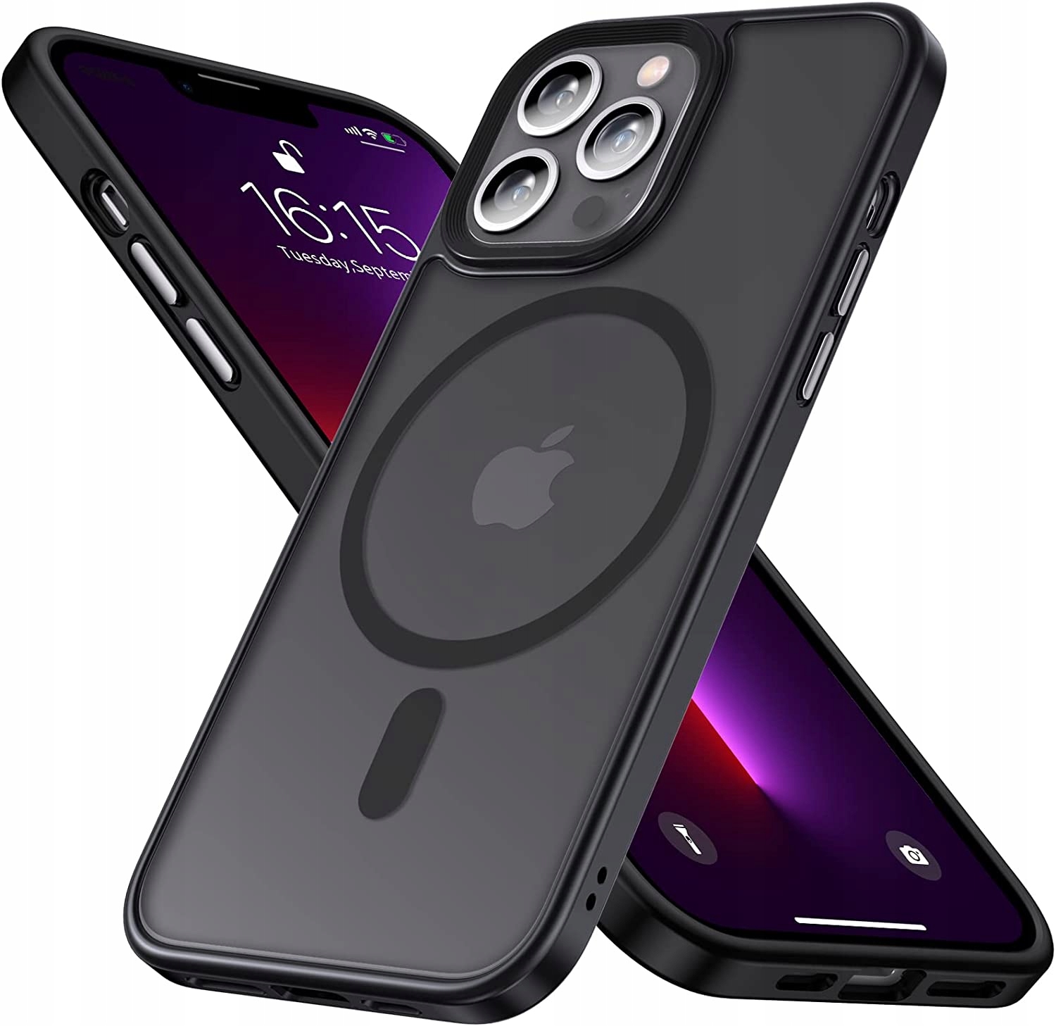 

Etui Obudowa Do Iphone 12 Pro Max Czarny Magsafe