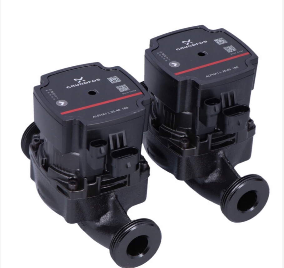 GRUNDFOS два насоси ALPHA1L 25-40 180 duopak 48h
