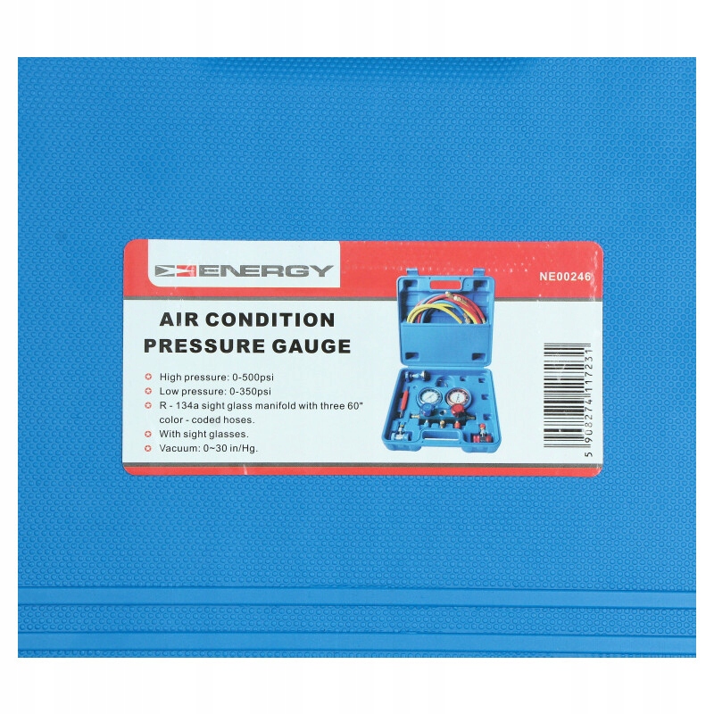 TESTER Z MANOMETRAMI NAPEŁNIENIA KLIMATYZACJI EAN (GTIN) 5908274117231