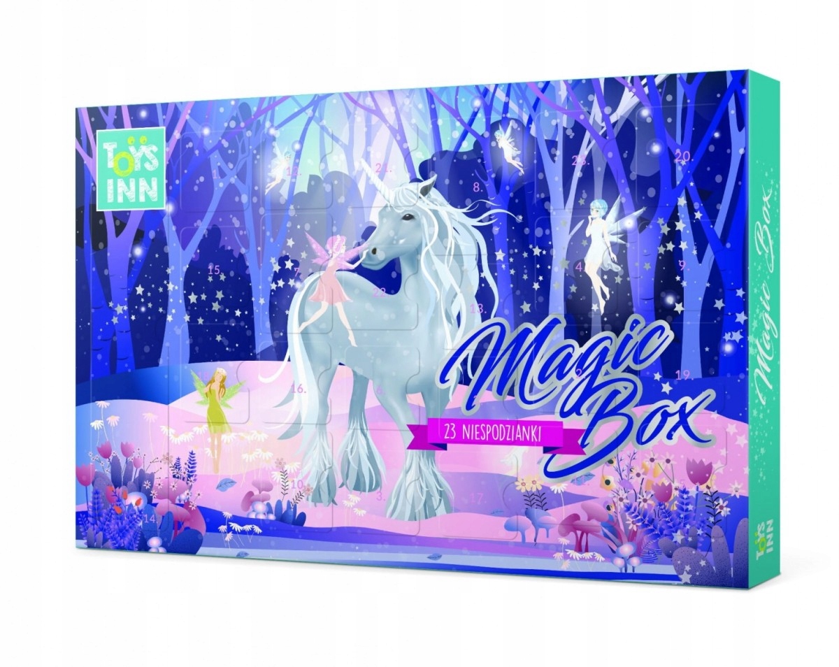 Адвент-календарь Stnux Magic Box, 24 сборные 3D-фигурки, от 3 лет