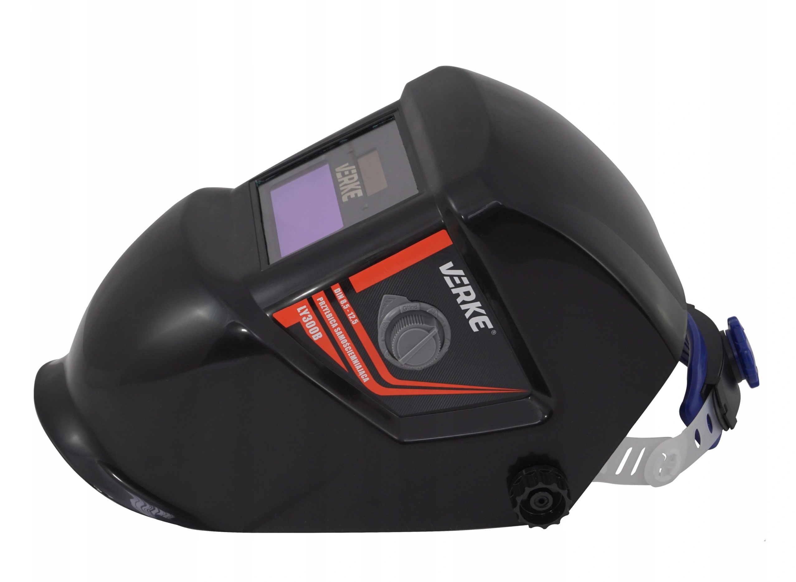 MASKA SPAWALNICZA PRZYŁBICA SAMOŚCIEMNIAJĄCA DO SPAWANIA Z REGULACJĄ FILTR Waga produktu z opakowaniem jednostkowym 0.9 kg