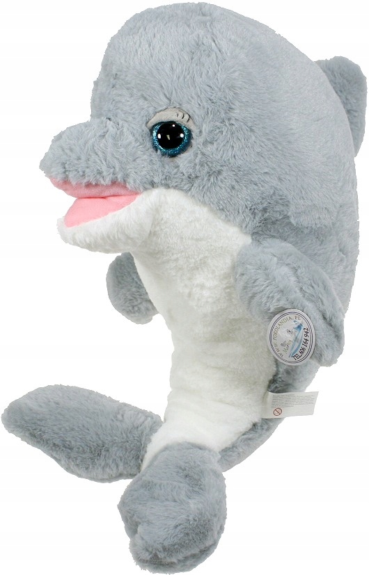 

Maskotka Delfin jasnoszary - 57cm