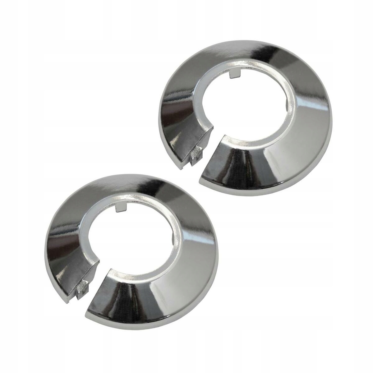 Rozeta dekoracyjna chrom 15mm 2szt