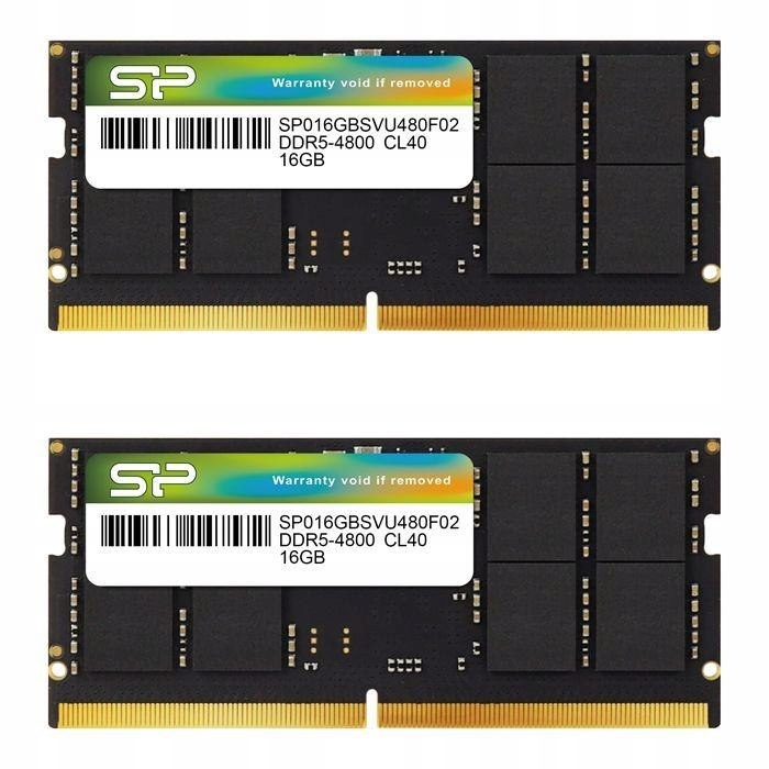 Paměť Sodimm DDR5 Silicon Power 32GB (2x16GB) 4800MHz CL40 1,1V