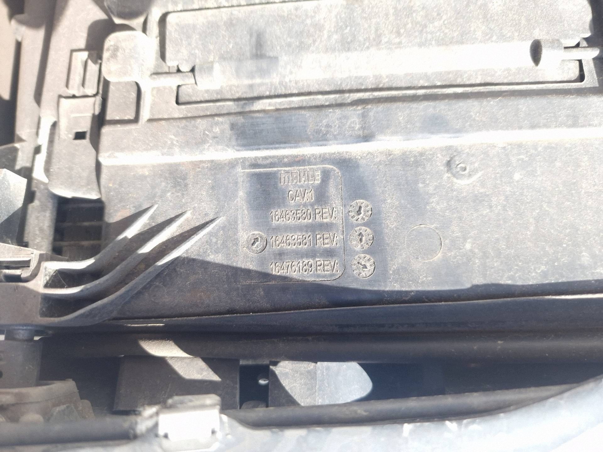 support panel for radiators pillar iron BMW X1 F48 2.0 D 17R complete MANUAL
