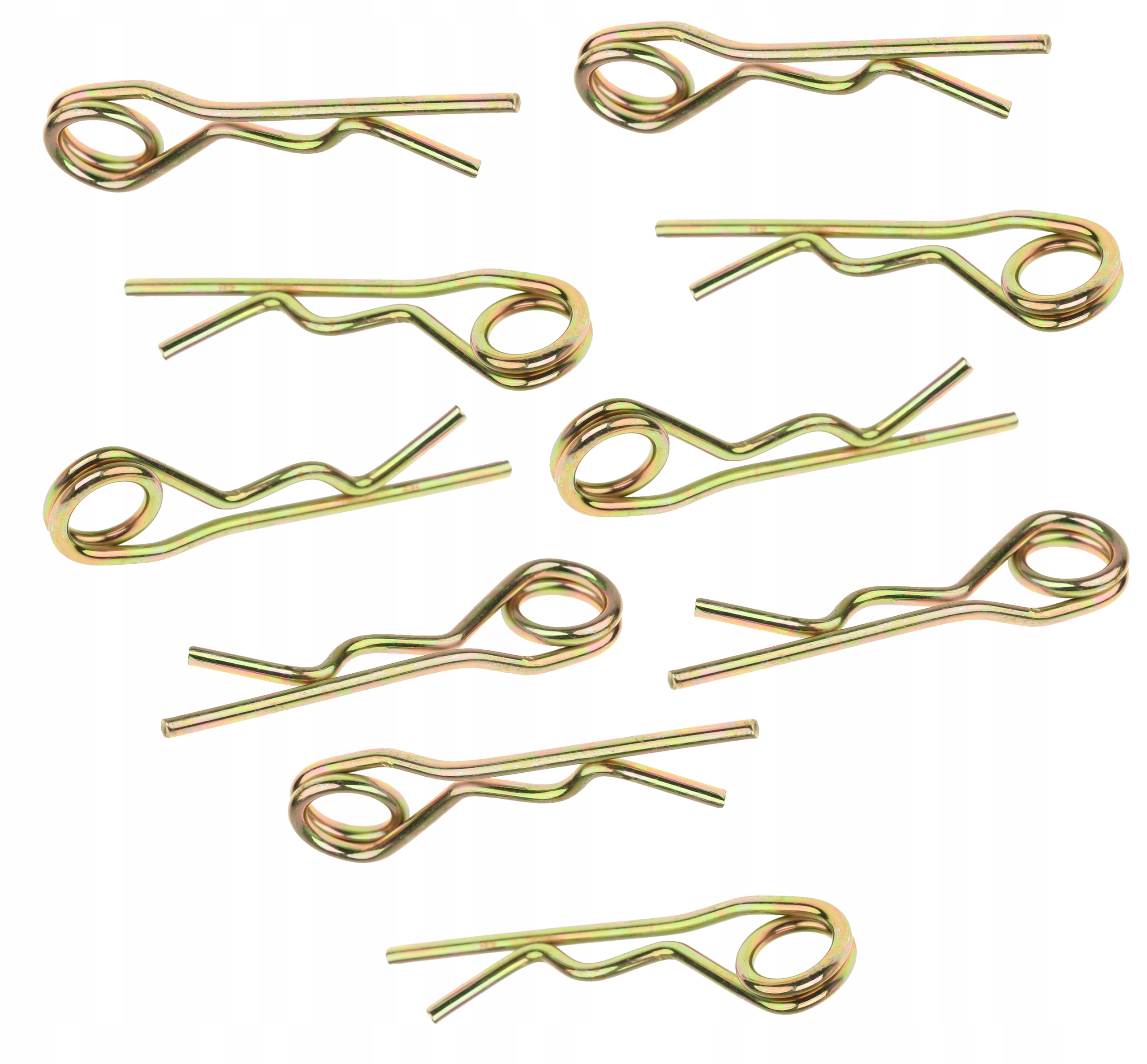 ZAWLECZKA ROLNICZA PRZETYCZKA ZABEZPIECZAJĄCA PODWÓJNA 2.5 mm 10 szt