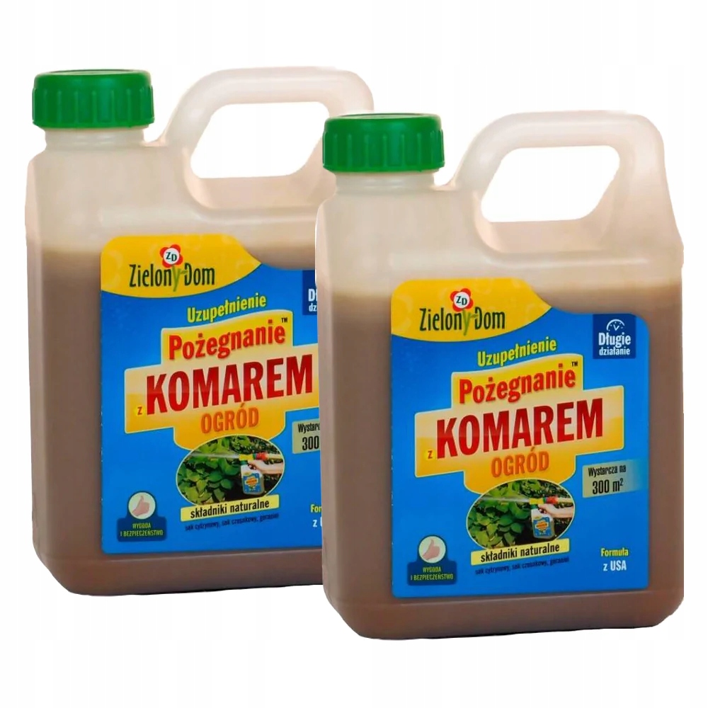 Pożegnanie z komarem oprysk na komary Zapas 1900ml