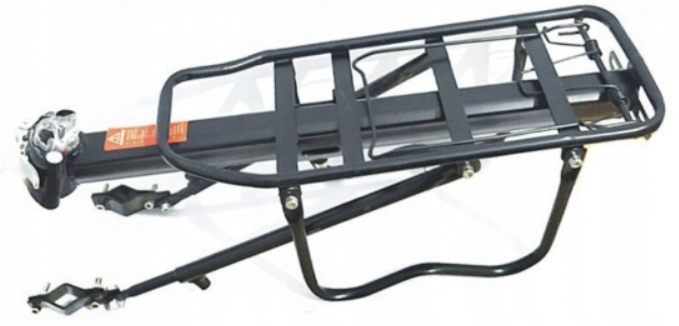 Bagażnik rowerowy tylny aluminum uniwersalny 75 kg Kod producenta EB139