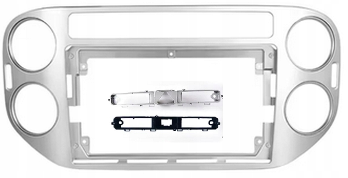 Rámeček Pro Vw Tiguan 2007-2015 Pod Rádio 9 Palců