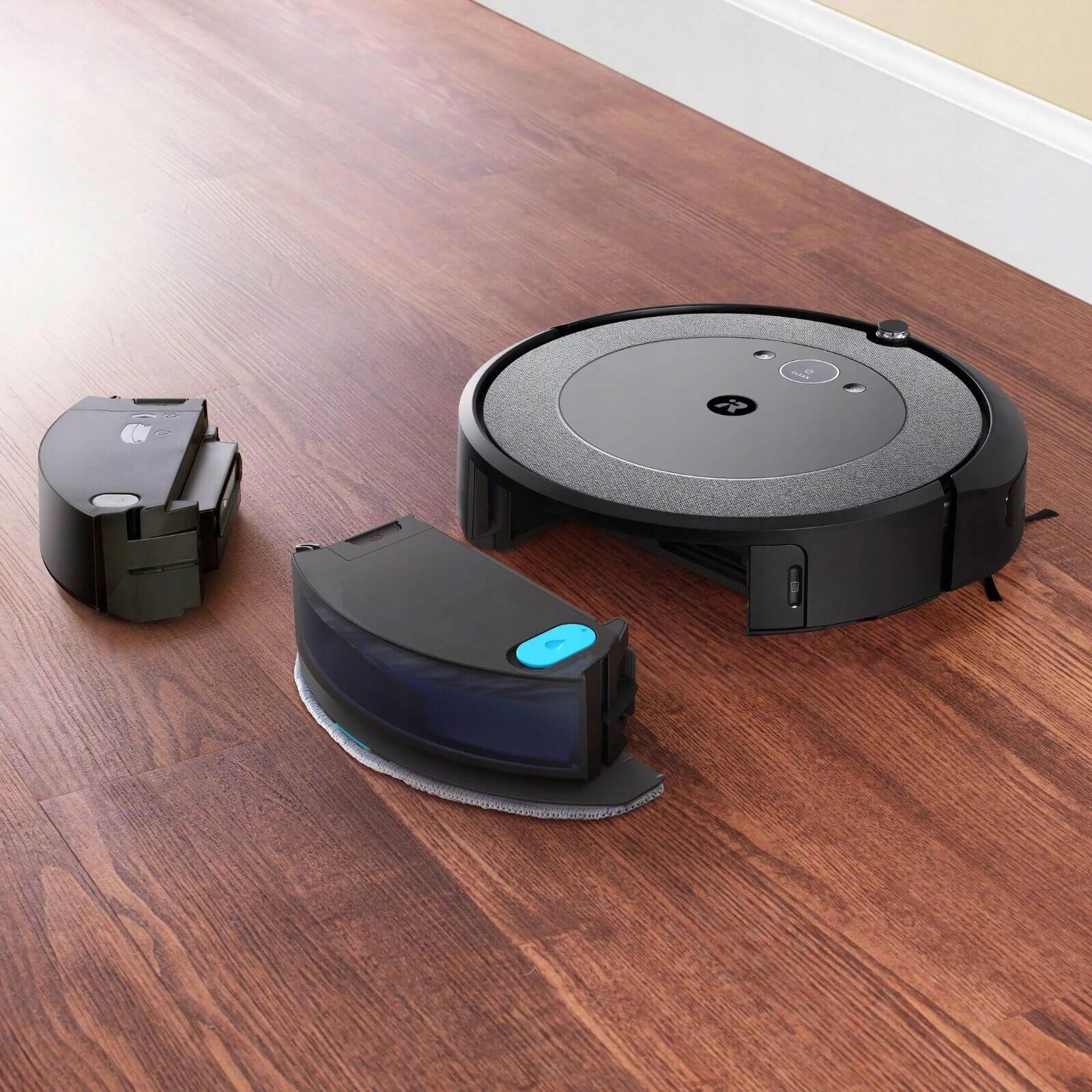 ROBOT SPRZĄTAJĄCY ODKURZAJĄCO-MOPUJĄCY AUTOMATYCZNY IROBOT ROOMBA COMBO I5 Czas pracy bezprzewodowej 75 min