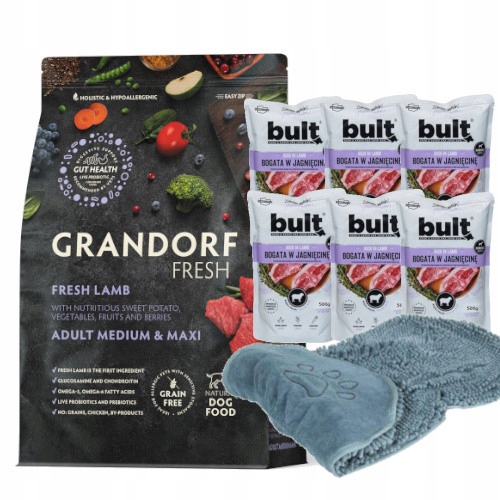 Grandorf Fresh Adult Medium Maxi Breeds Lamb 10kg