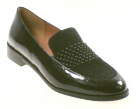 Fabio Fabrizi 853 Polobotka Černá Náplak Vel 36