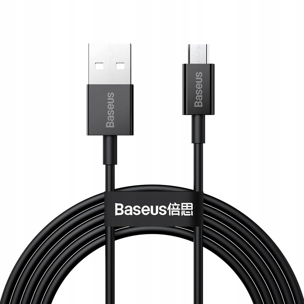 Baseus kabel Superior Usb microUSB 2,0 m 2,0A czarny