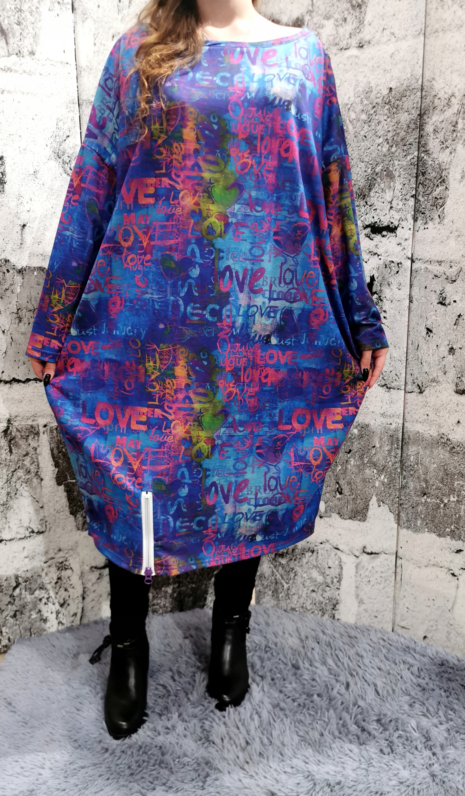 Bavlněné šaty Plus Size 48, 50, 52
