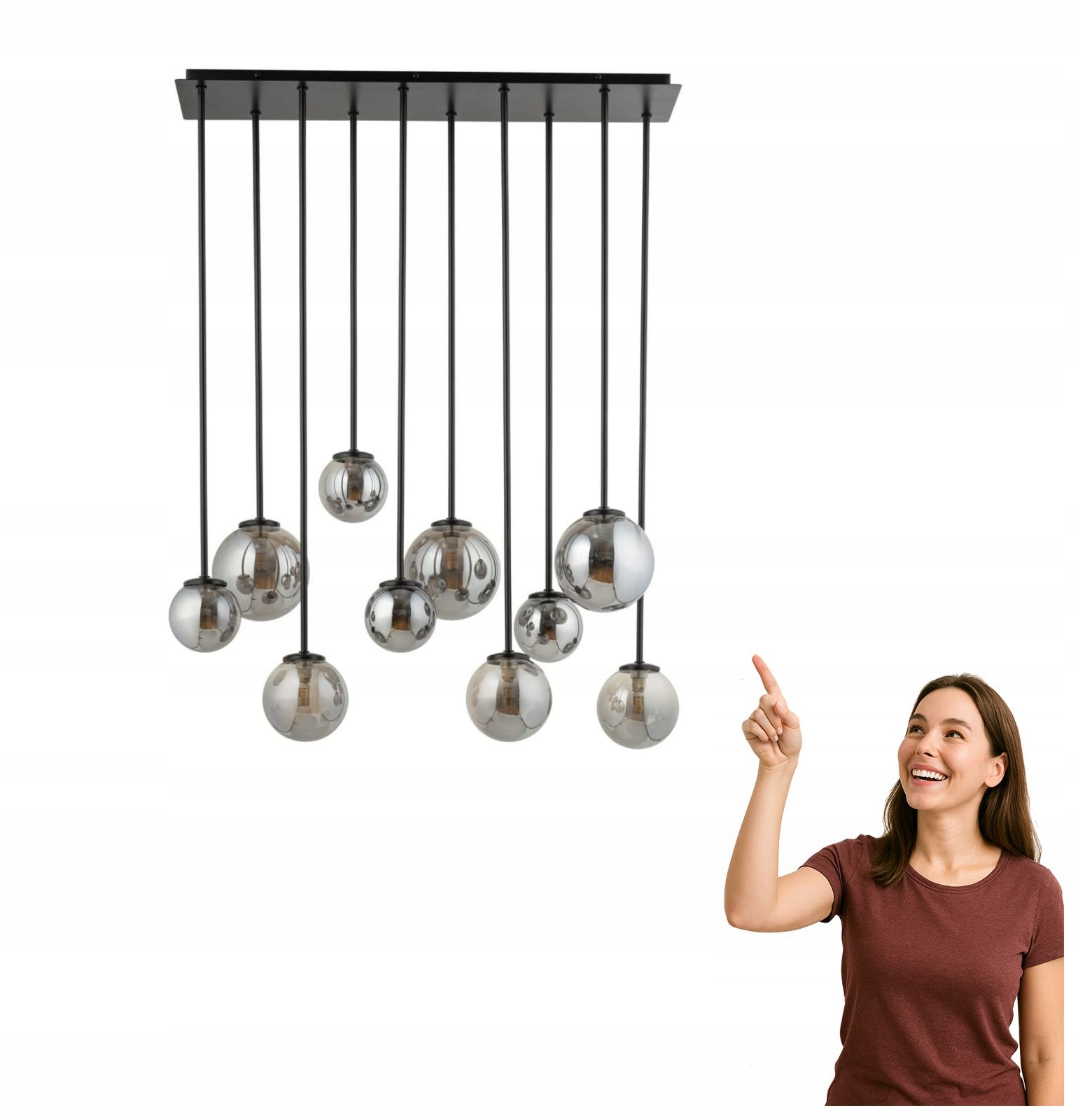 Stropná lampa Tulia 10 33490 Sigma Lighting