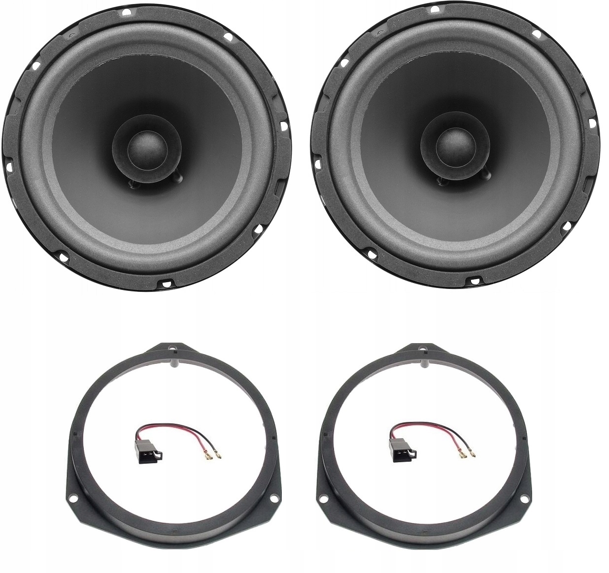 CL-018165DC Reproduktory 165 mm distanční prvky Opel Astra H Corsa D 165 mm (přední)