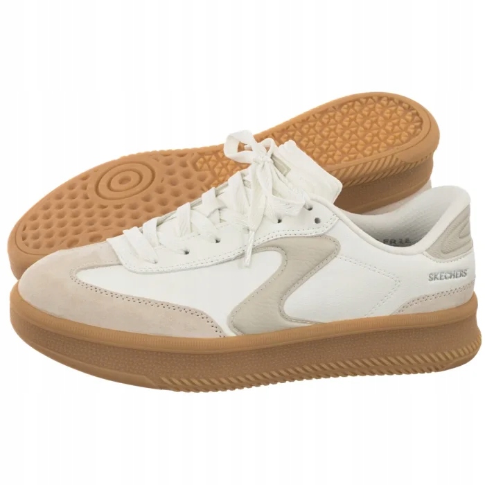 Tenisky Skechers Hotshot Hi Lifted Luxe Off White 185460 Bílé