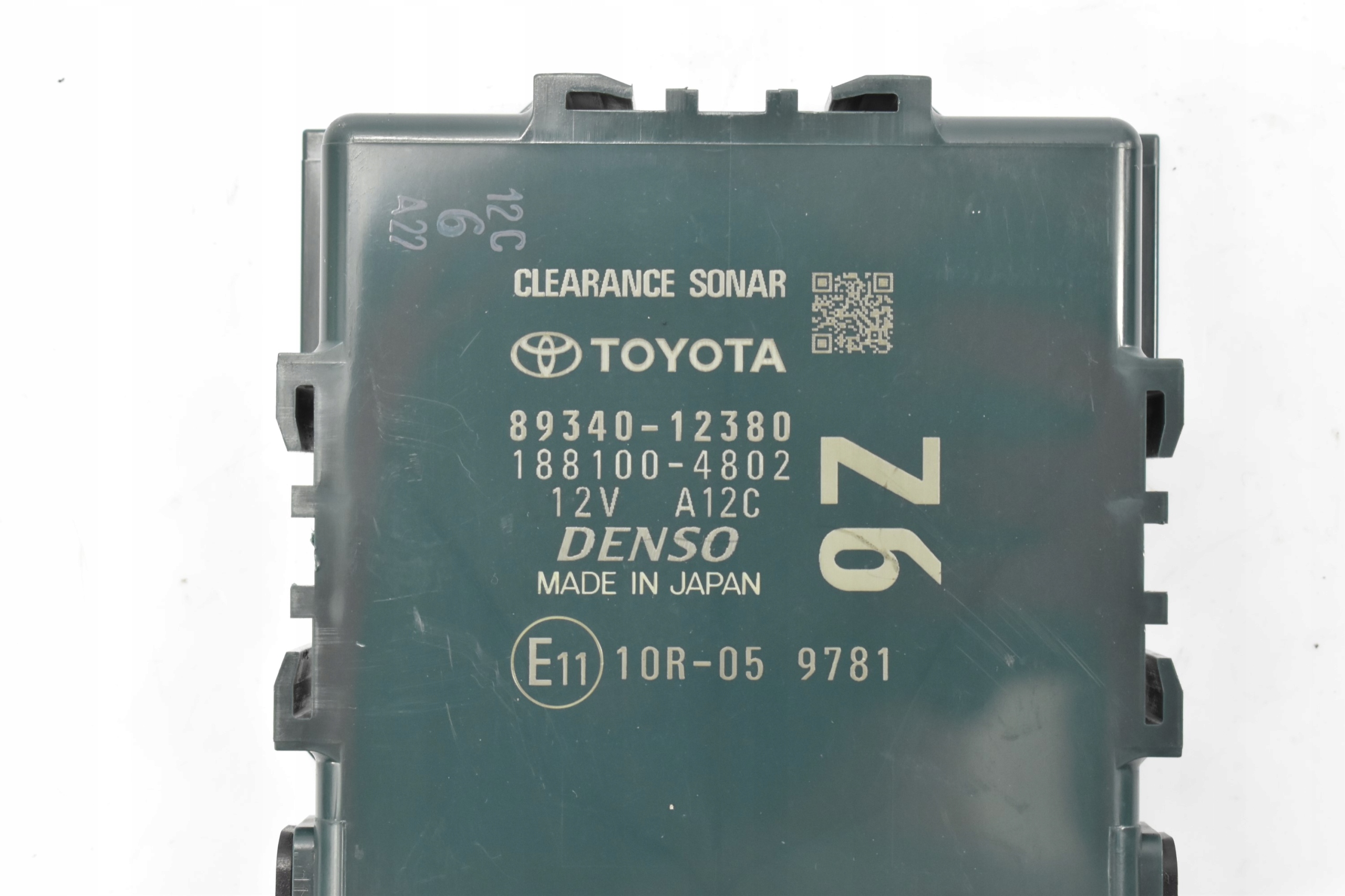 STEROWNIK CLEARANCE SONAR 89340-12380 TOYOTA COROLLA XII E21 2018- Numer katalogowy części 89340-12380
