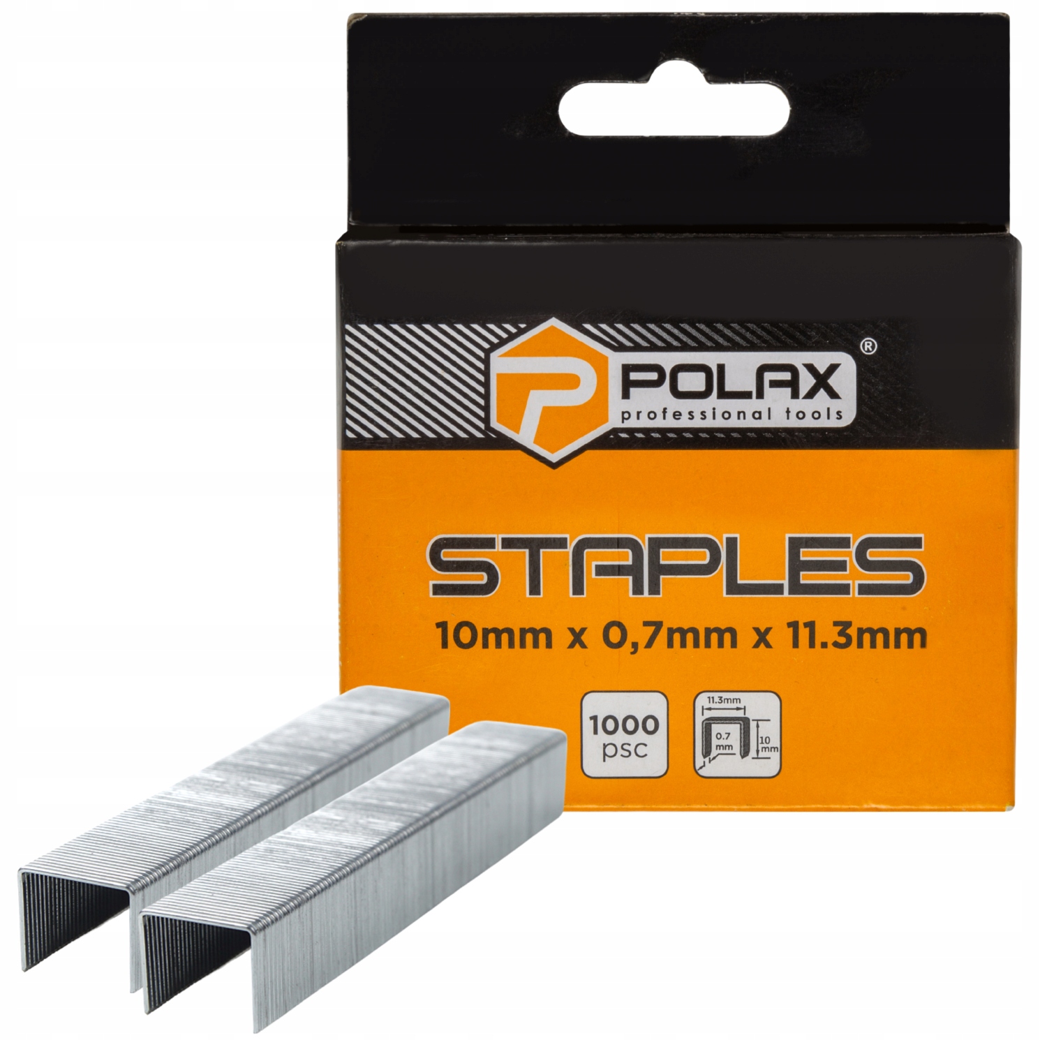 ZSZYWKI TAPICERSKIE typ 53 (530/A) TAKER rozmiar 10mm POLAX