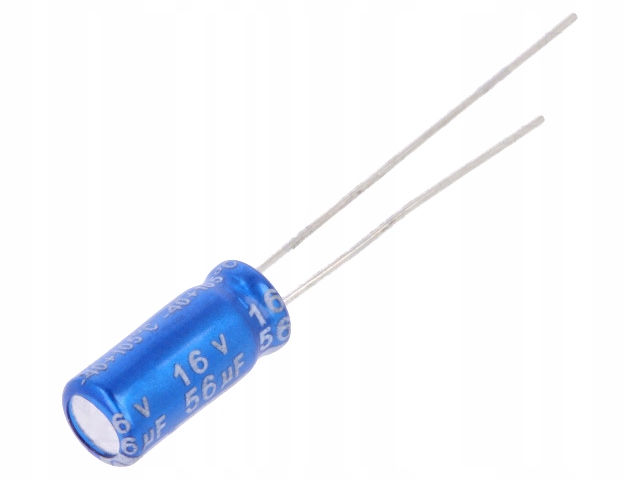 

JRG-56U/16 Kondensator 56uF 16VDC 5x11mm
