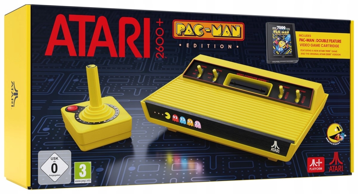 Konsola telewizyjna Atari 2600+ Pac-Man Edition