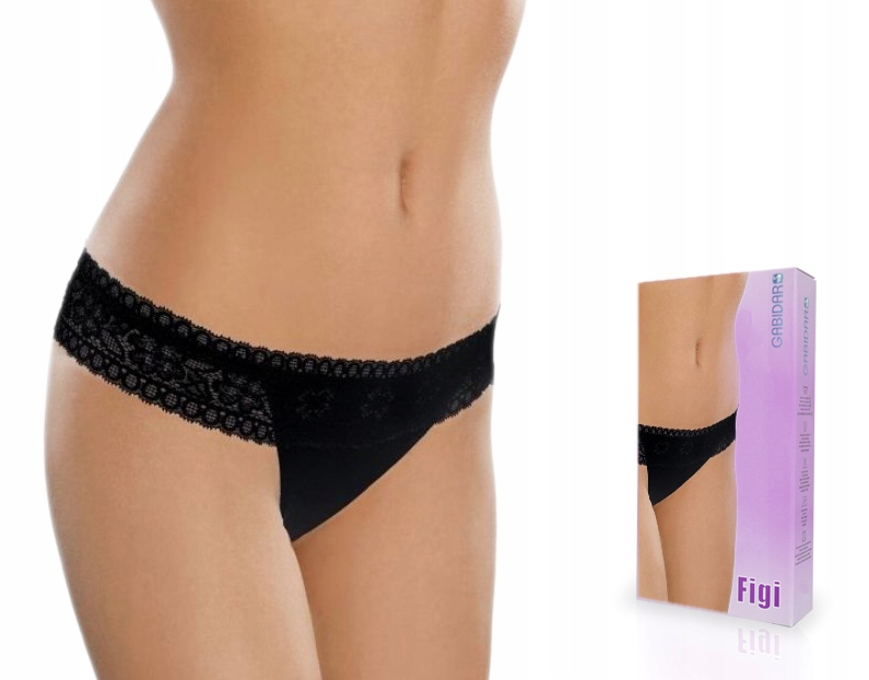

Figi majtki Gabidar 140 Bawełna , Czarne , L
