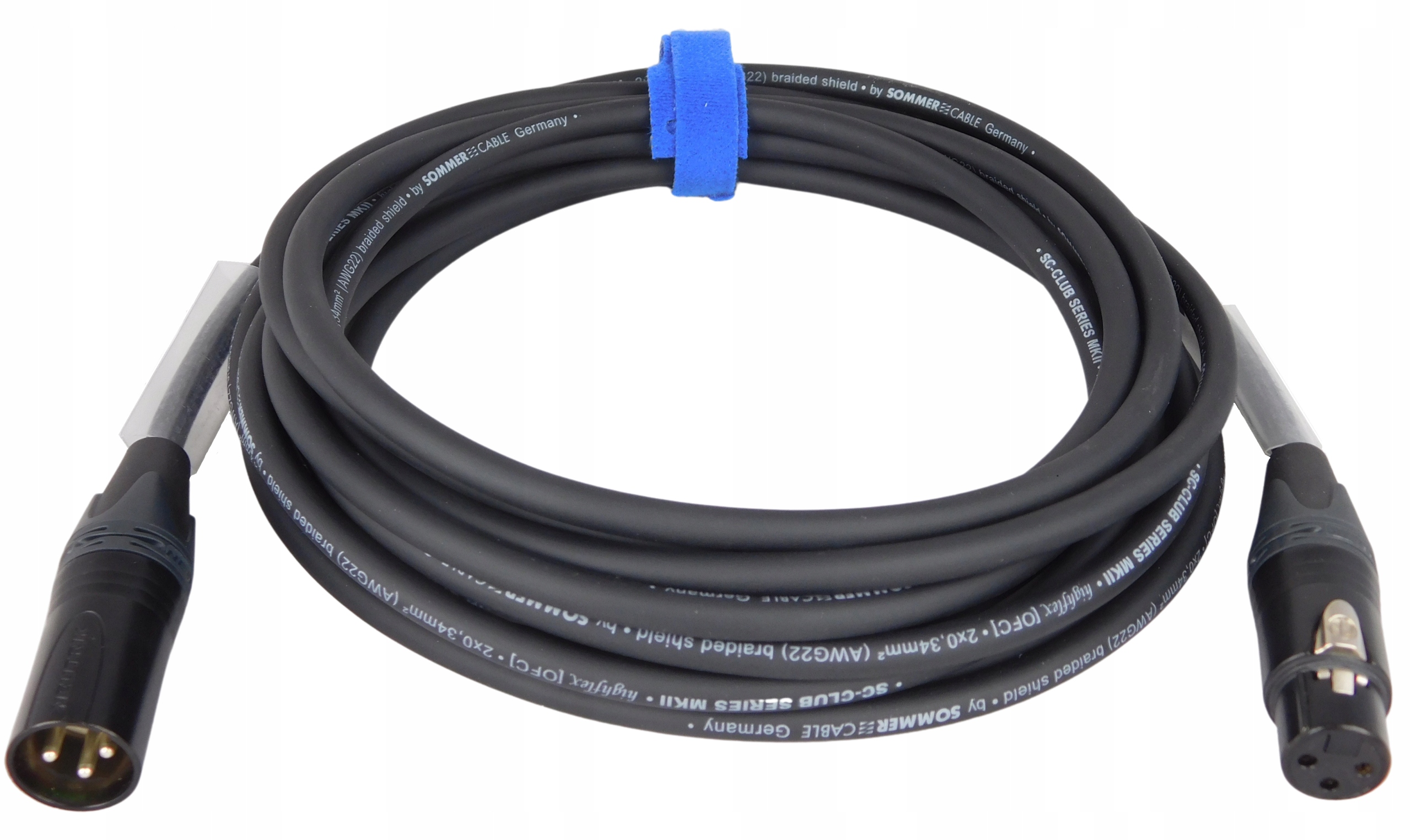 Sommer Club Mikrofonový Kabel Xlr Neutrik 75 m