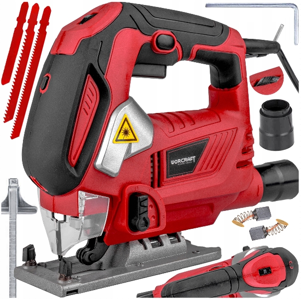 Wyrzynarka Elektryczna Przecinarka Piła Do Drewna Metalu Ostrza Laser