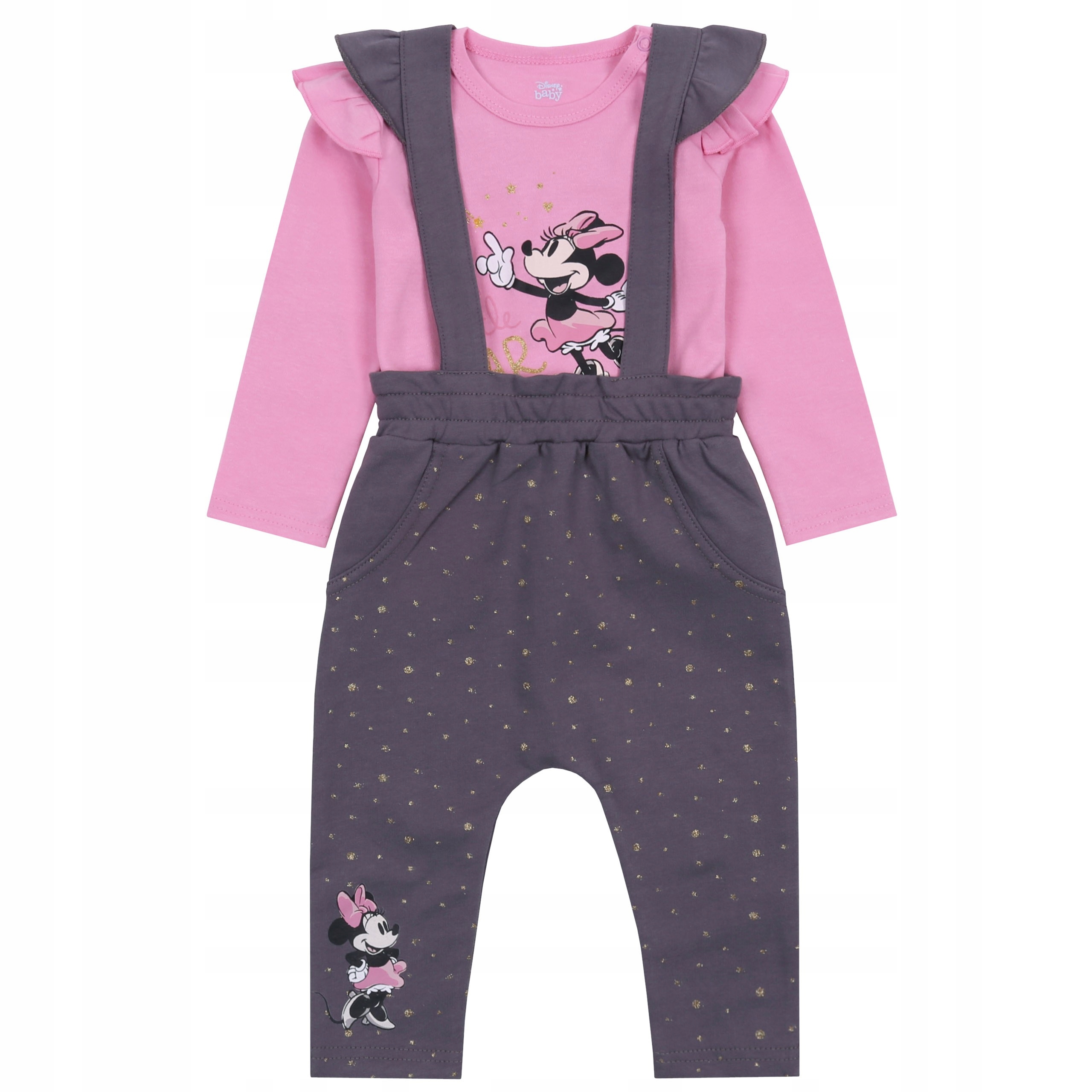 

Ogrodniczki + bluzka Myszka Minnie Disney 92 cm