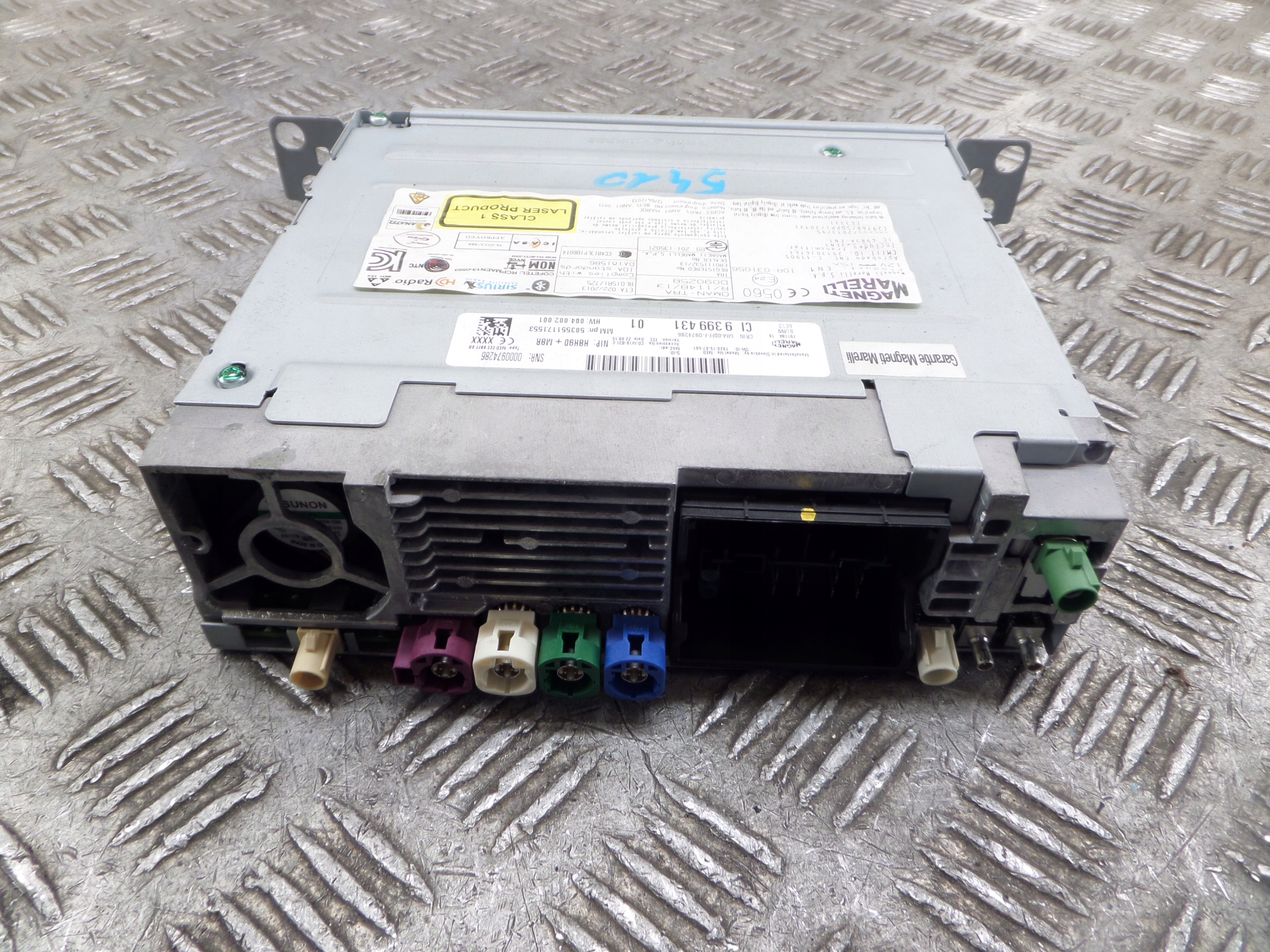 MINI F55 F56 Navigation RADIO CD 9399431
