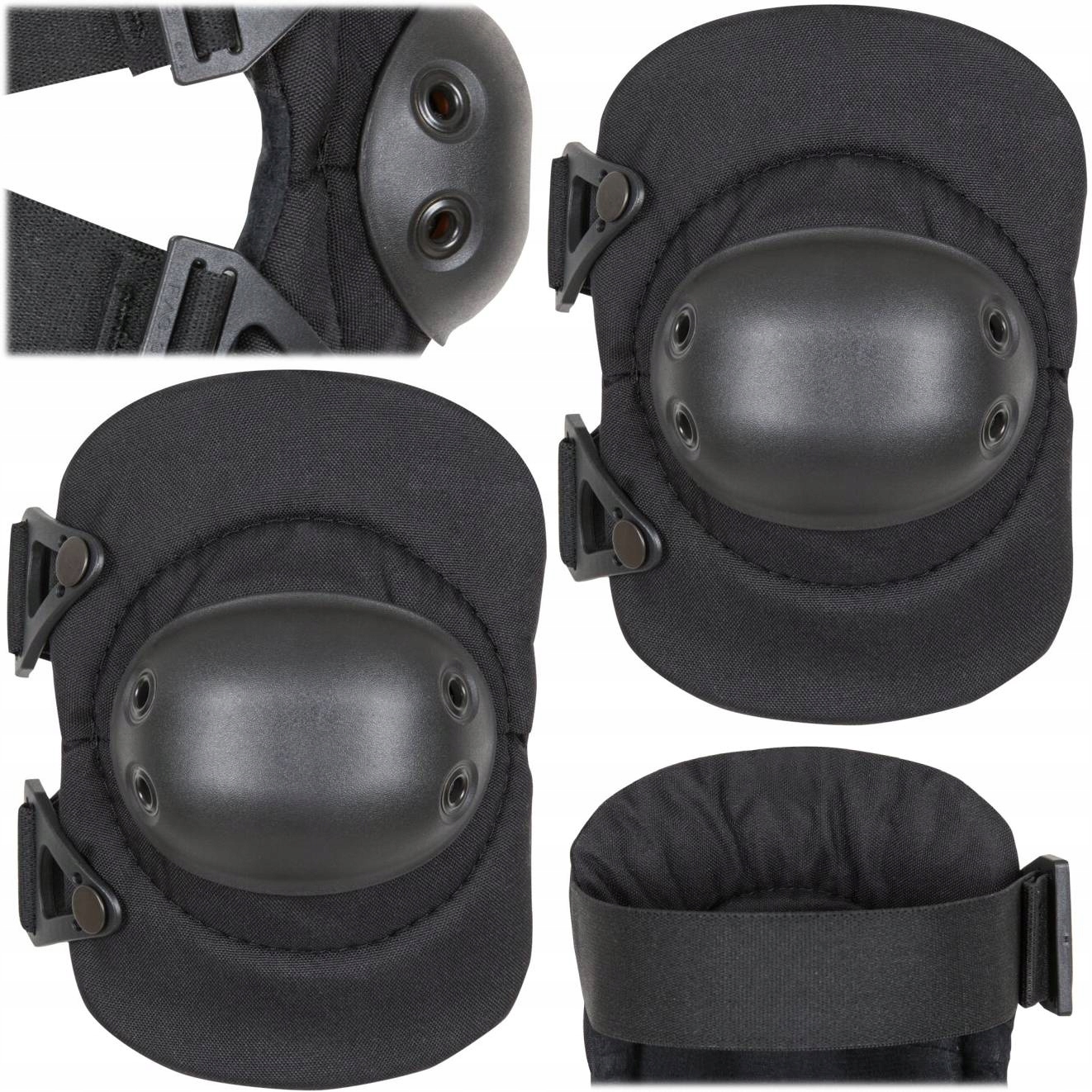 Profesionální loketní chrániče AltaFLEX Shockguard AltaLOK Black