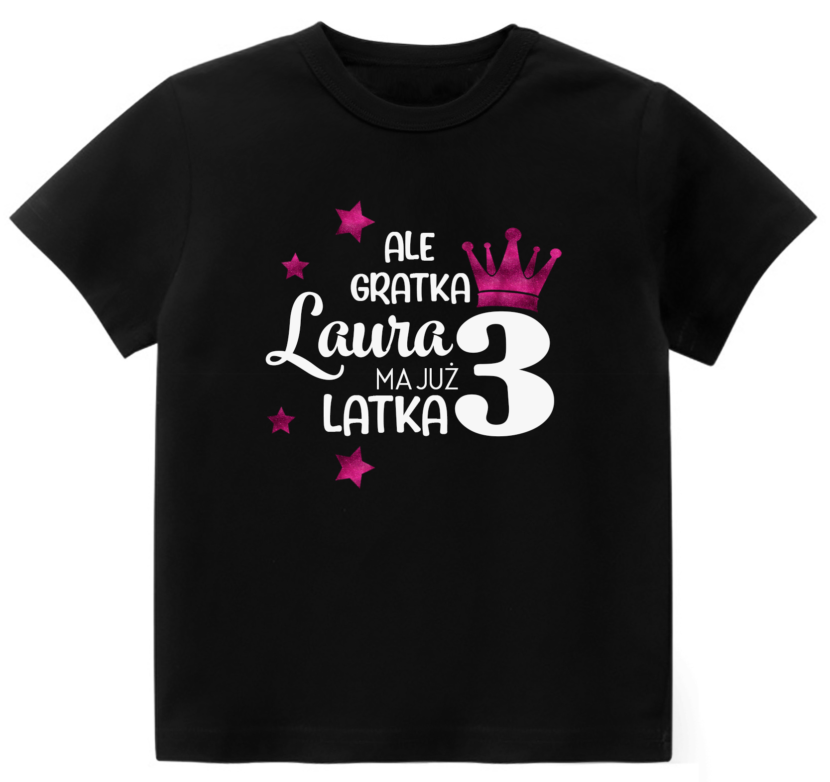 

Koszulka Urodziny Ale Gratka 3 Lata Imię r. 104