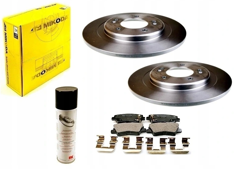 Диски колодки HYUNDAI i30 KIA CEED II задній 284мм