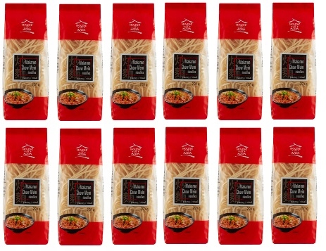 12x 250g House Of Asia Makaron Chow Mein 3-minutowy Karton