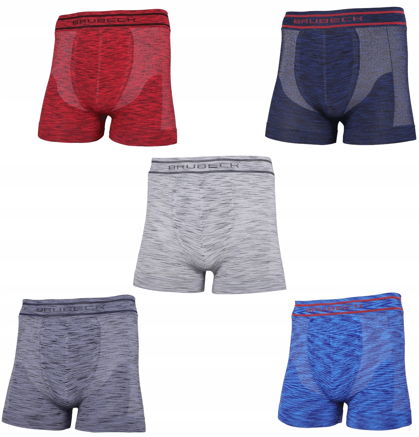 

Bokserki Męskie Fusion Brubeck 5PAK L